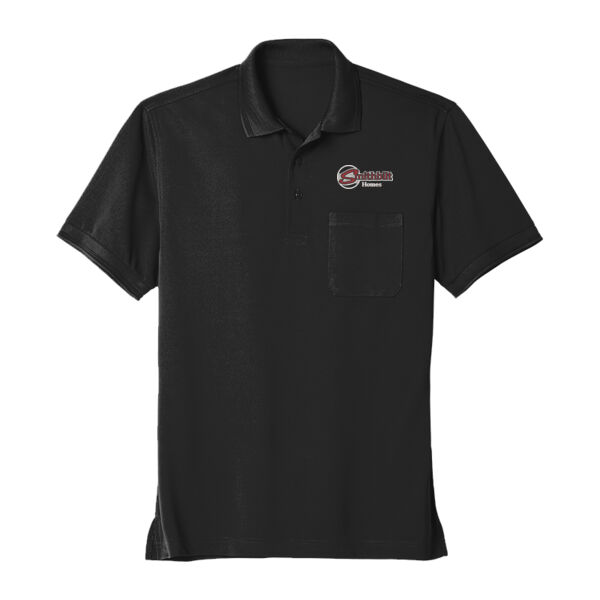 Optional Logo Embroidered - Industrial Snag Proof Pique Pocket Polo Thumbnail