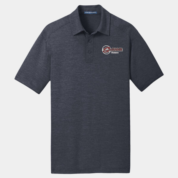 Optional Logo Embroidered - Digi Heather Performance Polo Thumbnail