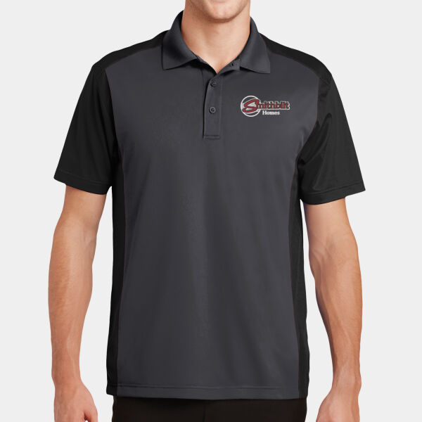 Optional Logo Embroidered - Colorblock Micropique Sport Wick ® Polo Thumbnail