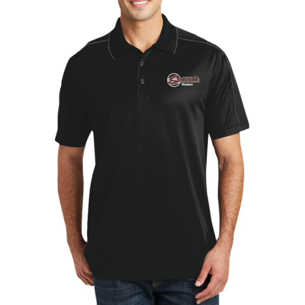 Optional Logo Embroidered - Micropique Sport Wick ® Piped Polo Thumbnail