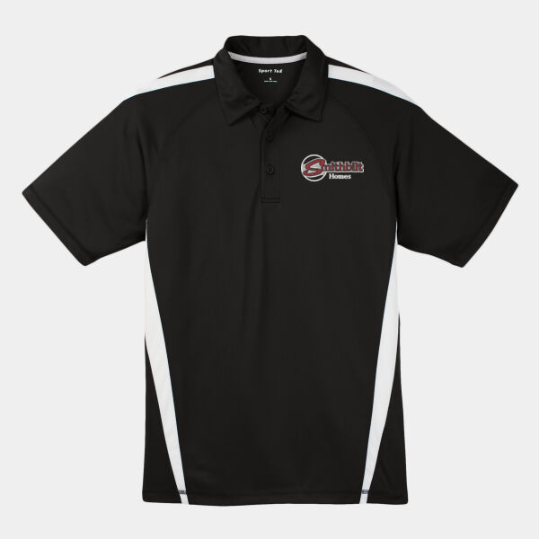Optional Logo Embroidered - PosiCharge ® Micro Mesh Colorblock Polo Thumbnail