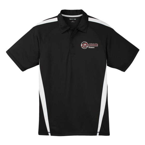 Optional Logo Embroidered - PosiCharge ® Micro Mesh Colorblock Polo Thumbnail