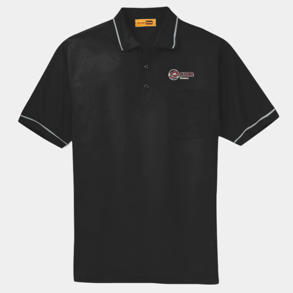 Optional Logo Embroidered - Select Snag Proof Tipped Pocket Polo Thumbnail
