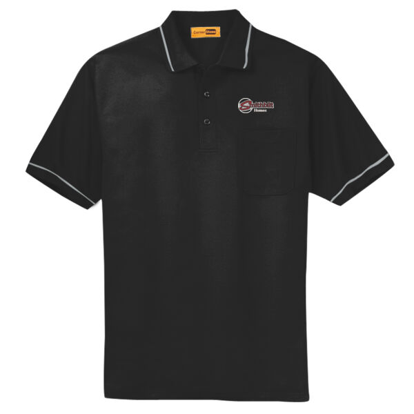 Optional Logo Embroidered - Select Snag Proof Tipped Pocket Polo Thumbnail