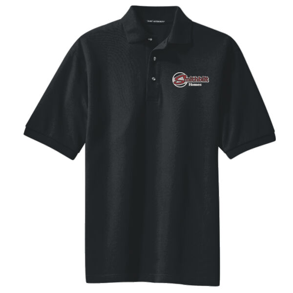 Optional Logo Embroidered - Tall Heavyweight Cotton Pique Polo Thumbnail