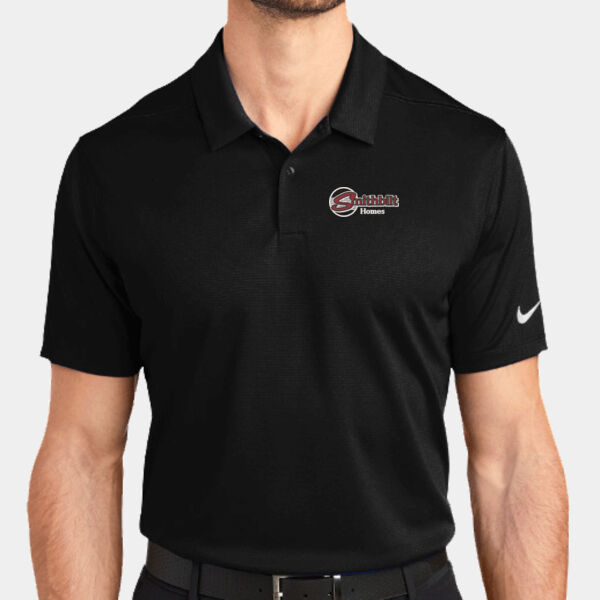 Optional Logo Embroidered - Dry Essential Solid Polo Thumbnail