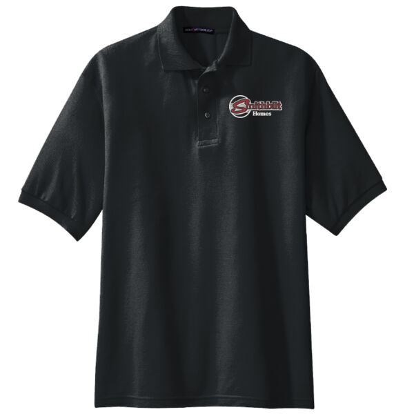Optional Logo Embroidered - Extended Size Silk Touch™ Polo Thumbnail