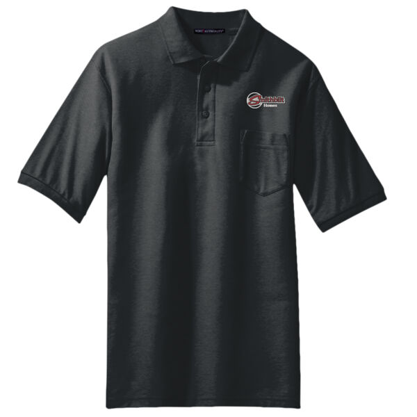 Optional Logo Embroidered - Silk Touch™ Polo with Pocket Thumbnail