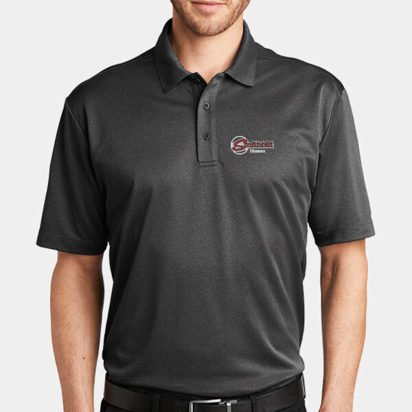 Optional Logo Embroidered - Heathered Silk Touch ™ Performance Polo Thumbnail