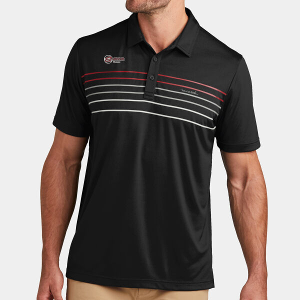 Optional Logo Embroidered - Coto Performance Chest Stripe Polo Thumbnail