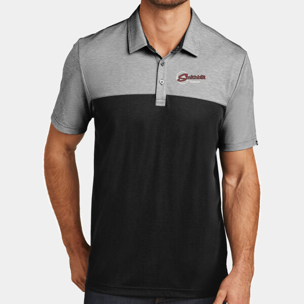 Optional Logo Embroidered - TravisMathew Oceanside Blocked Polo Thumbnail