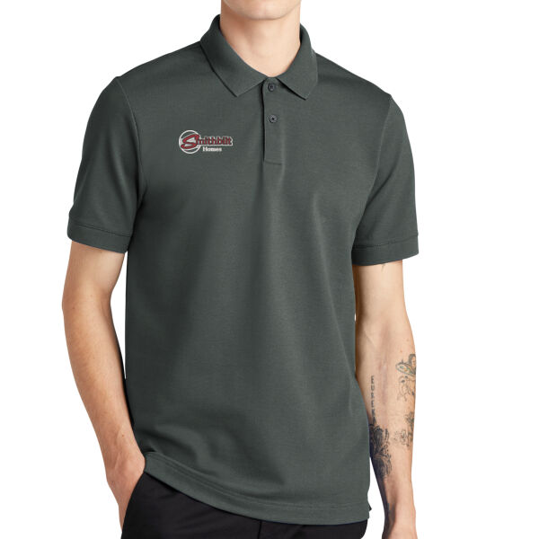 Optional Logo Embroidered - Stretch Heavyweight Pique Polo Thumbnail
