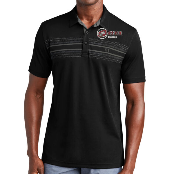 Optional Logo Embroidered - Monterey Chest Stripe Polo Thumbnail