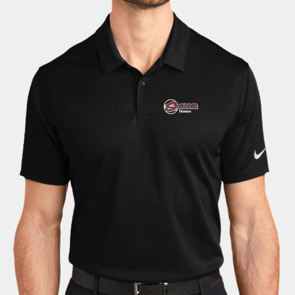 Optional Logo Embroidered - Dry Essential Solid Polo Thumbnail