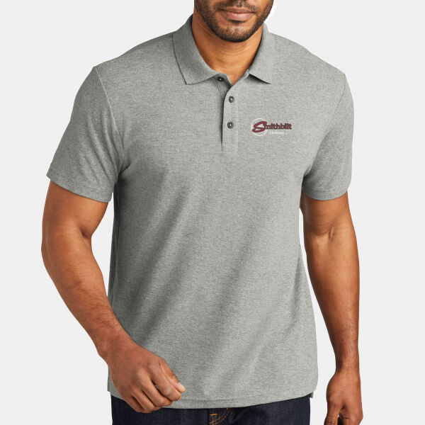 Optional Logo Embroidered - C Free ® Cotton Blend Pique Polo Thumbnail