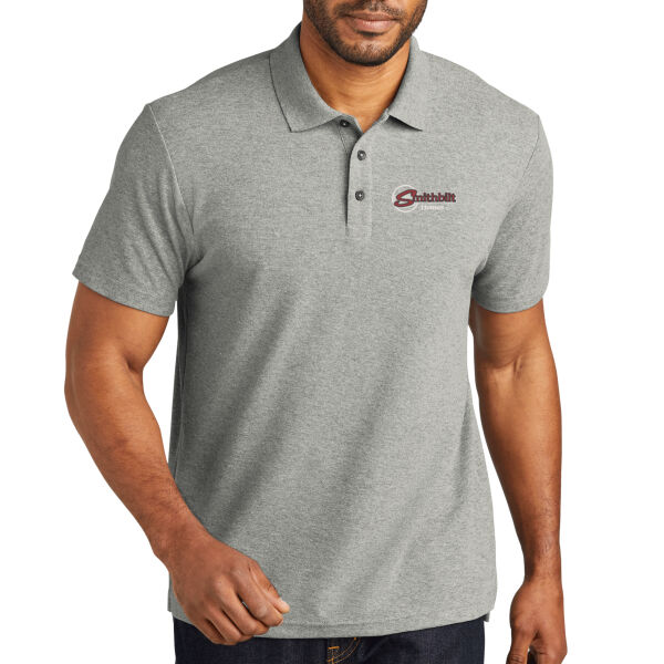 Optional Logo Embroidered - C Free ® Cotton Blend Pique Polo Thumbnail