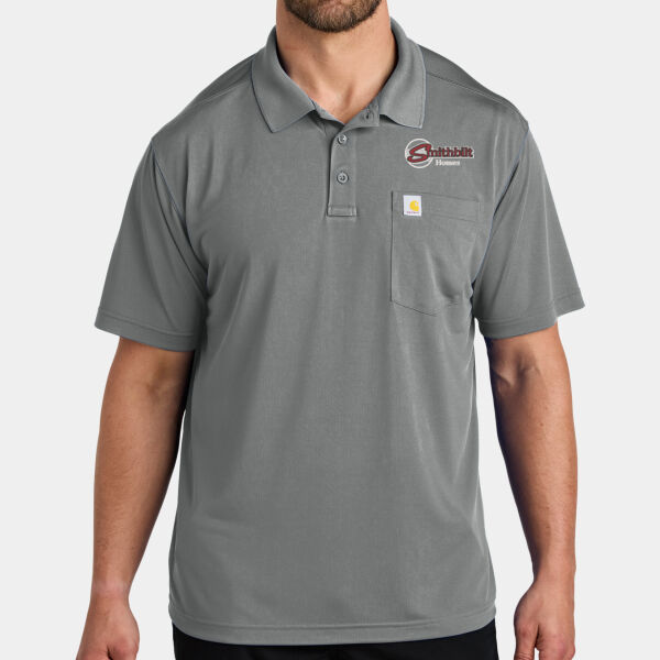 Optional Logo Embroidered - Force ® Snag Resistant Pocket Polo Thumbnail