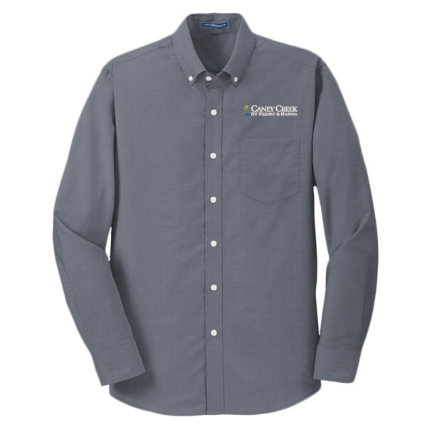 Optional Logo - Tall SuperPro Oxford Shirt Thumbnail