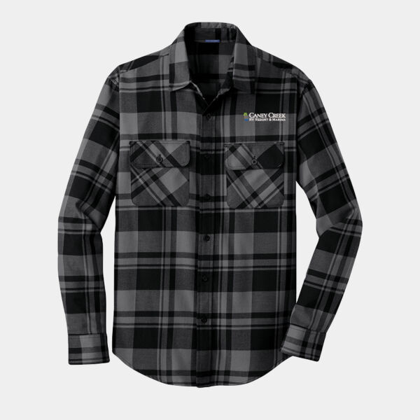 Optional Logo - Plaid Flannel Shirt Thumbnail