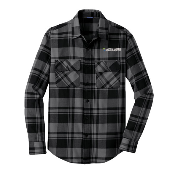 Optional Logo - Plaid Flannel Shirt Thumbnail