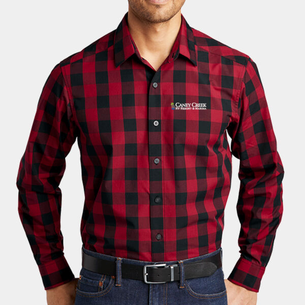 Optional Logo - Everyday Plaid Shirt Thumbnail