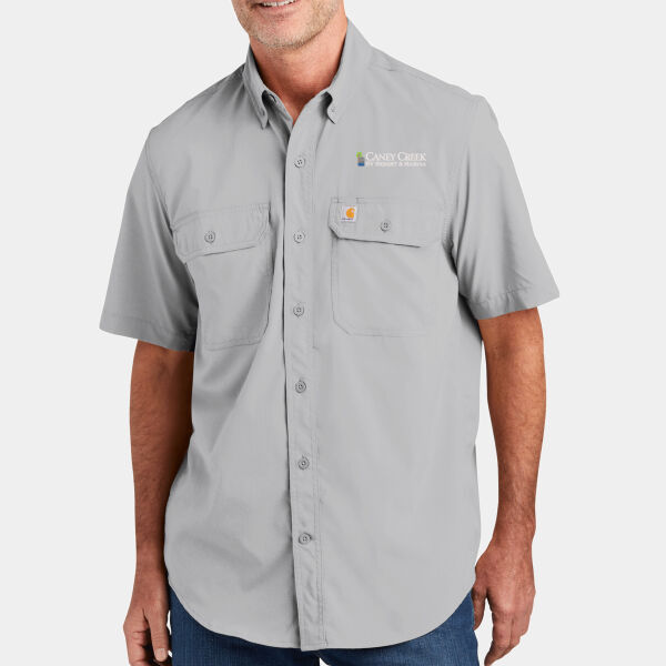 Optional Logo - Force ® Solid Short Sleeve Shirt Thumbnail