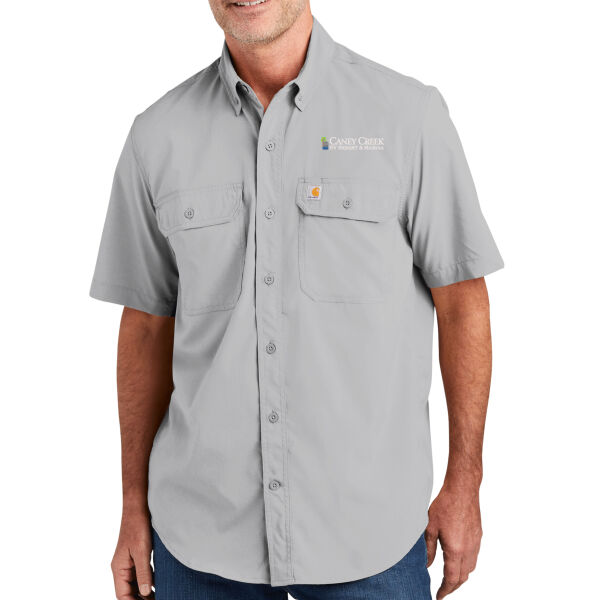 Optional Logo - Force ® Solid Short Sleeve Shirt Thumbnail