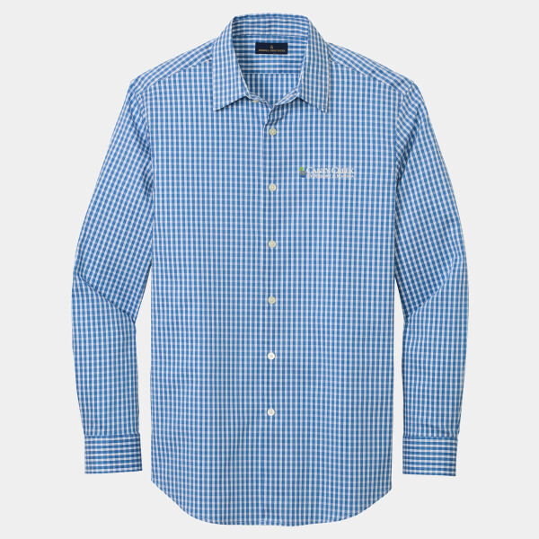 Optional Logo - Tech Stretch Patterned Shirt Thumbnail