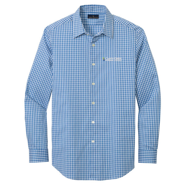 Optional Logo - Tech Stretch Patterned Shirt Thumbnail