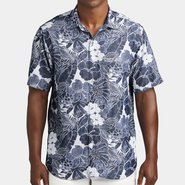 Optional Logo - Coconut Point Playa Flora Short Sleeve Shirt Thumbnail