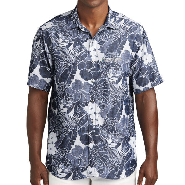 Optional Logo - Coconut Point Playa Flora Short Sleeve Shirt Thumbnail
