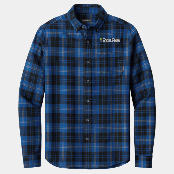 Optional Logo - Long Sleeve Favorite Flannel Plaid Shirt Thumbnail