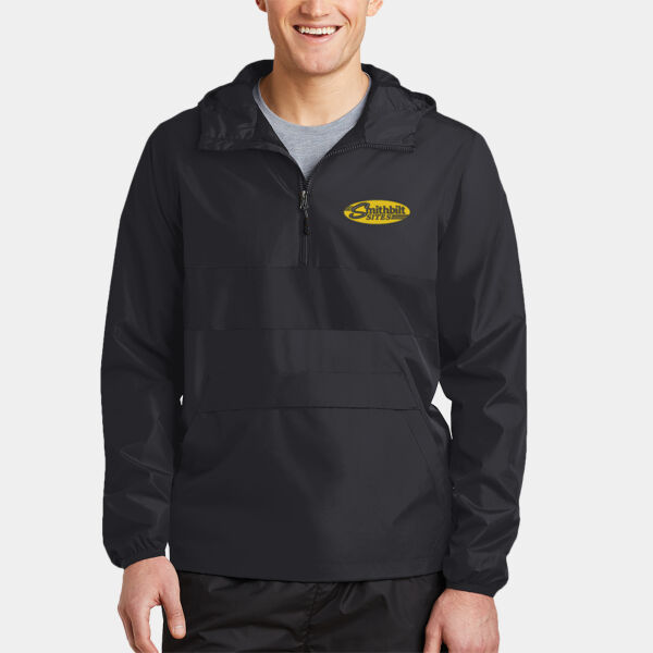 Optional Logo - Zipped Pocket Anorak Thumbnail