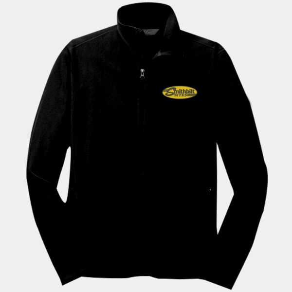 Optional Logo - Full Zip Microfleece Jacket Thumbnail