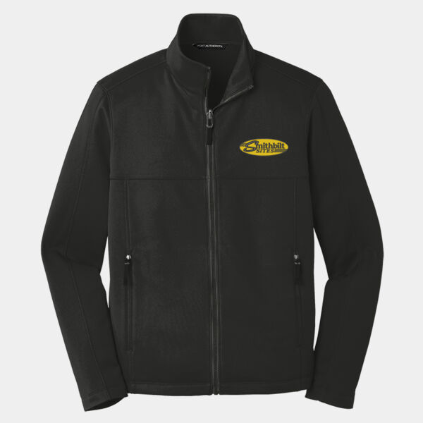 Optional Logo - Collective Smooth Fleece Jacket Thumbnail