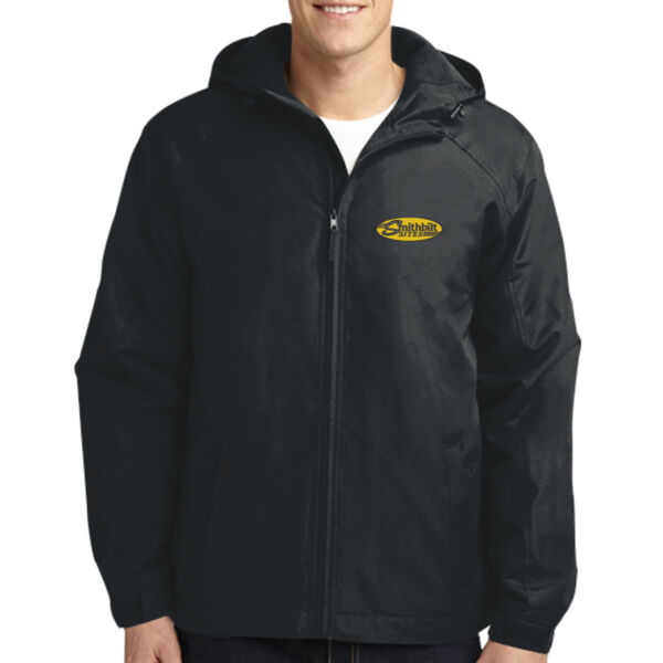 Optional Logo - Hooded Charger Jacket Thumbnail