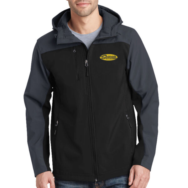 Optional Logo - Hooded Core Soft Shell Jacket Thumbnail