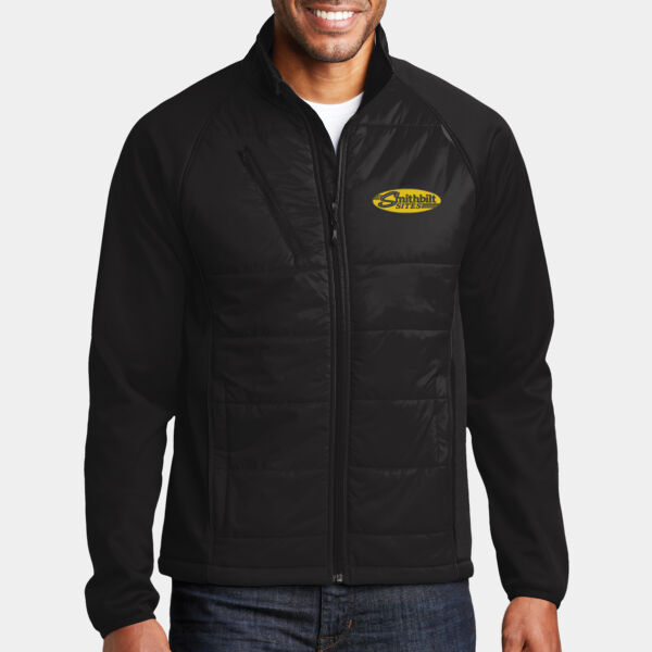 Optional Logo - Hybrid Soft Shell Jacket Thumbnail