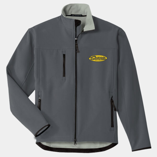 Optional Logo - Tall Glacier ® Soft Shell Jacket Thumbnail