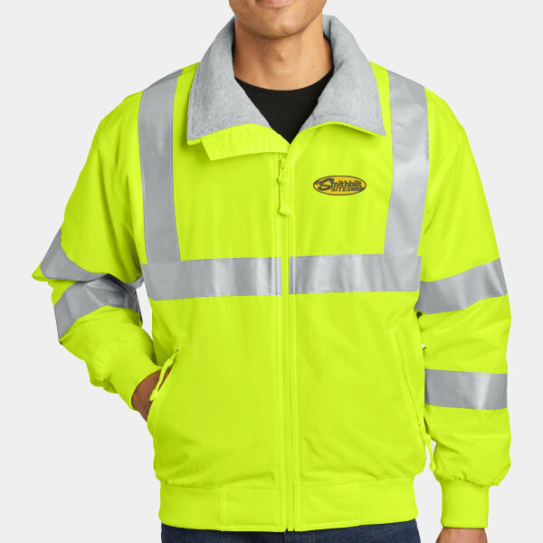 Optional Logo - Enhanced Visibility Challenger™ Jacket with Reflective Taping Thumbnail