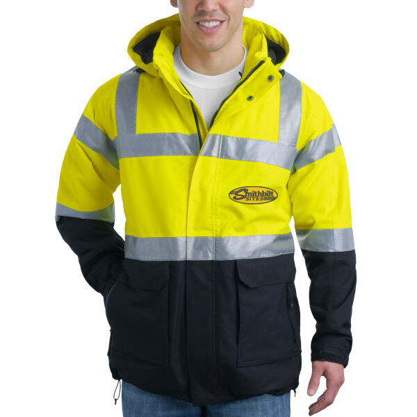 Optional Logo - Ansi 107 Class 3 Safety Heavyweight Parka Thumbnail