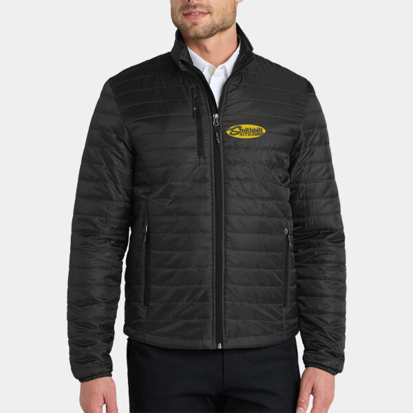 Optional Logo - Packable Puffy Jacket Thumbnail