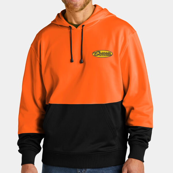 Optional Logo - Enhanced Visibility Fleece Pullover Hoodie Thumbnail