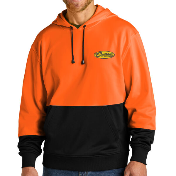 Optional Logo - Enhanced Visibility Fleece Pullover Hoodie Thumbnail