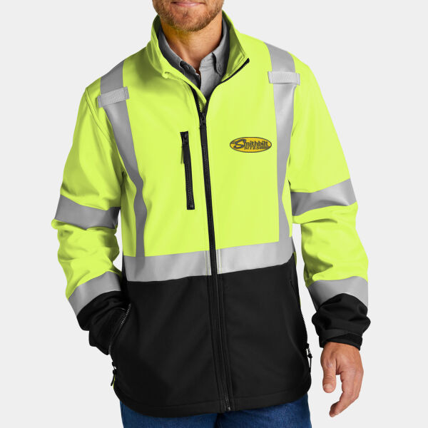 Optional Logo - Ansi 107 Class 3 Soft Shell Jacket Thumbnail