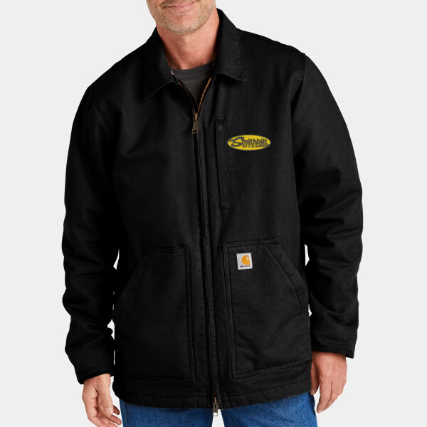 Optional Logo - Tall Sherpa Lined Coat Thumbnail