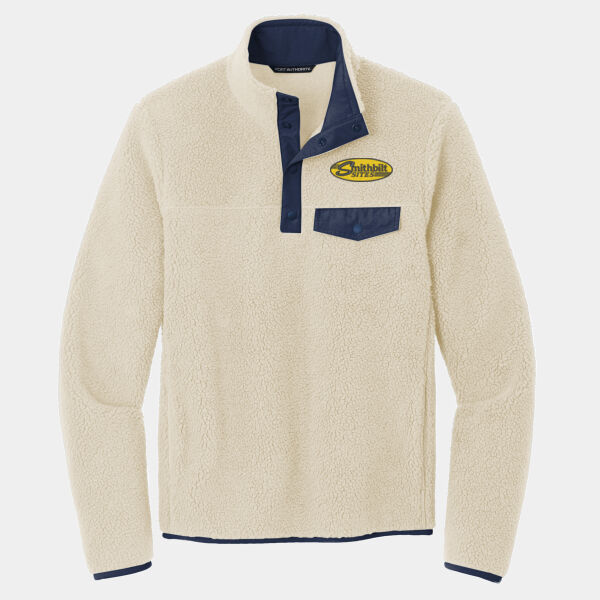 Optional Logo - Camp Fleece Snap Pullover Thumbnail