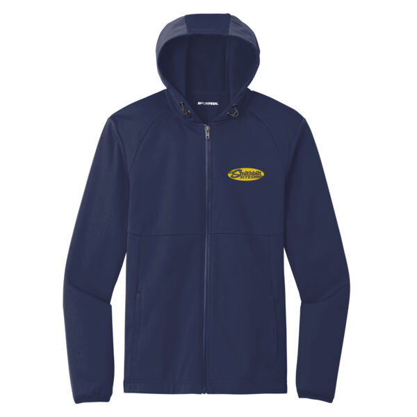 Optional Logo - Hooded Soft Shell Jacket Thumbnail