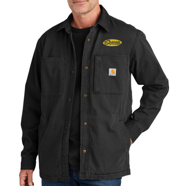 Optional Logo - Rugged Flex ® Fleece Lined Shirt Jac Thumbnail