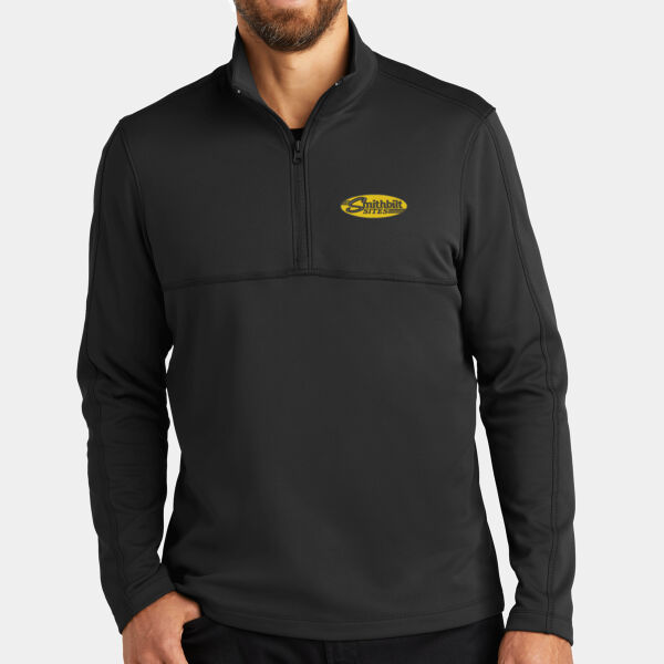 Optional Logo - Smooth Fleece 1/4 Zip Thumbnail